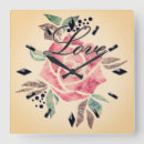 Suche nach vintage rosa rosen wanduhren Romantisch