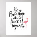 Suche nach flamingo poster Typografie