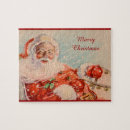 Suche nach vintage santa claus puzzle Fröhlich