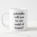 Suche nach trauzeugin tassen Für sie