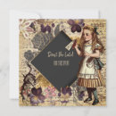 Suche nach alice im wunderland save the date Weißkaninchen