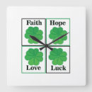 Suche nach irland wanduhren Vierblättriges kleeblatt