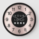 Suche nach company logo wanduhren Black