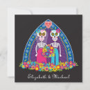 Suche nach tag der toten hochzeit einladungen Schädel