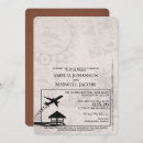 Suche nach braun hochzeit einladungen Reise