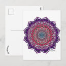 Suche nach lila mandala postkarten Blume