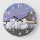 Suche nach westie uhr wanduhren Tiere