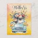 Suche nach mops liebhaber postkarten Aquarell