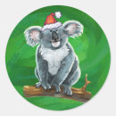 Suche nach koala weihnachten aufkleber Weihnachtsmannmütze