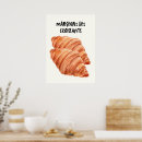 Suche nach croissant poster Frühstück
