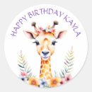 Suche nach giraffe birthday aufkleber Für kinder