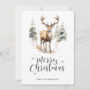 Suche nach elch aquarell karten Winter