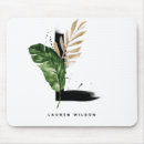 Suche nach l monogramm mousepads Für sie