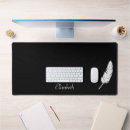 Suche nach schwarze federn mousepads Elegant