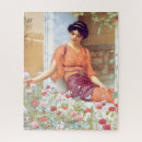 Suche nach vintage frau puzzle Malerei