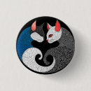 Suche nach schwarze katze halloweens buttons Katzenliebhaber