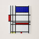 Suche nach piet mondrian puzzle Rot