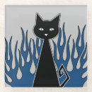 Suche nach black cat untersetzer Niedlich