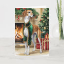 Suche nach saluki karten Weihnachtskarte