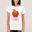 Suche nach roter apfel tshirts Kawaii