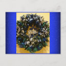 Suche nach hanukkah postkarten Blau und weiß