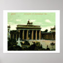 Suche nach brandenburger tor berlin poster Vintag