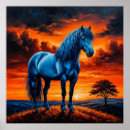 Suche nach blaues pferd poster Malerei