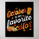 Suche nach lieblingsfarbe poster Herbst