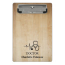 Suche nach arzt klemmbrett Stethoskop