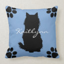 Suche nach blaue katze kissen Für sie