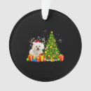 Suche nach bichon frise ornamente Santa