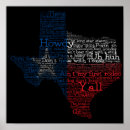 Suche nach texas map poster Usa