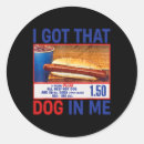 Suche nach hotdog aufkleber Witz