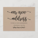 Suche nach unsere neue adresse postkarten Adressenwechsel
