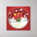 Suche nach schlitten leinwandbilder Santa