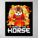 Suche nach chinesisches neues jahr poster Pferd