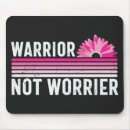 Suche nach brustkrebs krieger mousepads Kriegerin