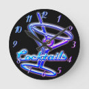 Suche nach retro bar wanduhren Cocktail