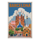 Suche nach barcelona spanien poster Vintag