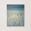 Suche nach fuchs im schnee puzzle Arktisch