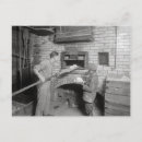 Suche nach nahrung postkarten Vintag