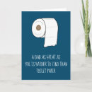 Suche nach toilettenpapier karten Für ihn