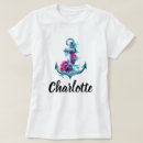 Suche nach blauer anker tshirts Aquarell