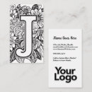 Suche nach personalisierbare visitenkarten Blumendesign