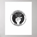 Suche nach solidarität poster Protest