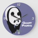 Suche nach giant panda wanduhren Wildlife