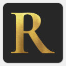 Suche nach monogramm r aufkleber Für sie