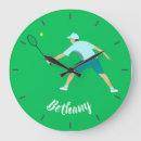 Suche nach tennis racket wanduhren Court
