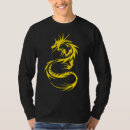 Suche nach goldener drache tshirts Mythisch