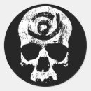 Suche nach skull aufkleber Schwarz